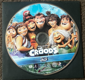 NEW THE CROODS 3D (2016) - Blu-ray disc only in clear plastic envelope / no case