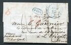 1846 (28 avril) - Enveloppe non estampillée de Philadelphie à Lorient (France)