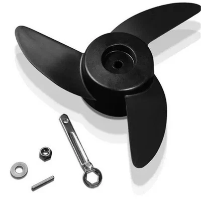 1pc 3-Blades Electric Trolling Motor Prop Outboard Propeller (40lb,46lb) Thrust - Image 1 of 4
