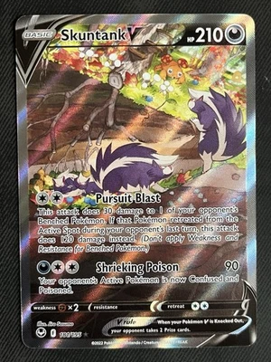 Skuntank V (Alternate Full Art) 181/195 Swsh12: Sword & Shield - Silver Tempest - Image 1 of 4