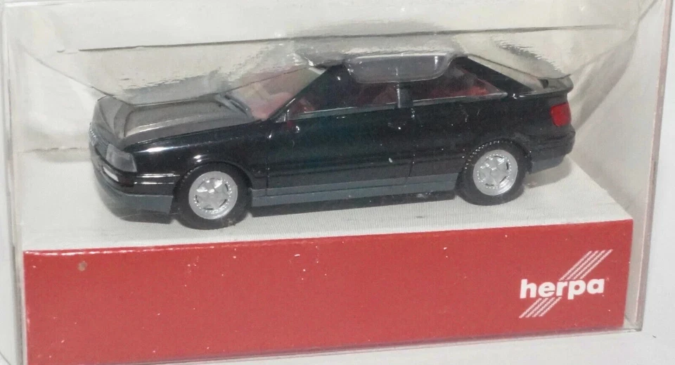 HERPA 024006 1/87 H0 - AUDI Coupe' black - Immagine 1 di 1