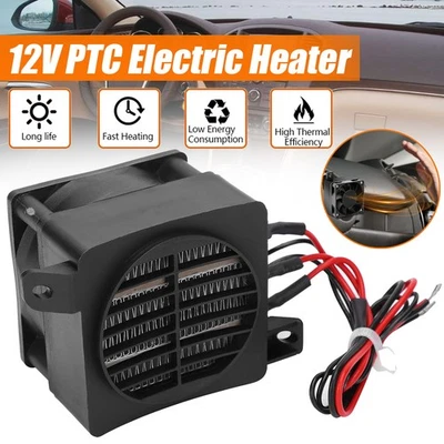 Elektrische PTC Heizung 120W 12V Keramikheizung Heizelement Lufterhitzer Lüfter - Bild 1 von 4