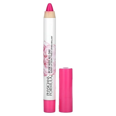 Rosé Kiss All Day, Glossy Lip Color,  1711505 She's A Wild Rose, 0.15 oz (4.3 g) - Image 1 of 3