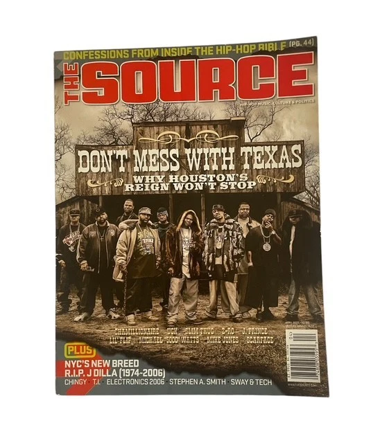 The SOURCE Hip Hop MAGAZINE April 2006 Issue #198 Don't Mess With Texas   - Image 1 of 3