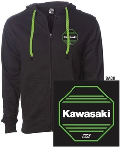 Factory Effex Kawasaki Octagon Hoodie Motorrad Streetbike Dirt Bike - Bild 1 von 4