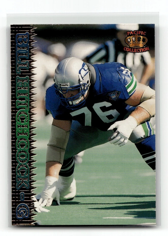 1995 Pacific Bill Hitchcock Seattle Seahawks #361 FOOTBALL - Image 1 of 2