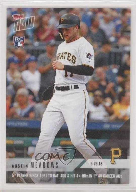 2018 Topps Now /794 Austin Meadows #261 Rookie RC - Image 1 of 2