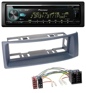 Pioneer DAB MP3 CD USB Bluetooth Autoradio für Renault Scenic Megane bis 03 grau - Bild 1 von 6