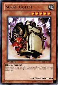 Scrap Golem - DREV-EN023 - Rare - Unlimited Edition - Lightly Played - Picture 1 of 1