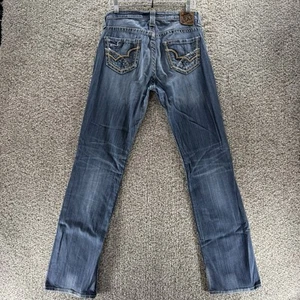 Big Star Jeans Womens 30 XL Maddie Boot Mid Rise Medium Wash Y2K Blue Denim VTG - Picture 1 of 13