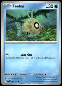 Feebas 041/191 SV08: Surging Sparks Pokemon - Picture 1 of 2