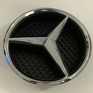Mercedes Benz Chrom Kühlergrill Stern Emblem W205 A,B,C Klasse GLA,GLK,CLA,CLS 13-2018 - Bild 1 von 8