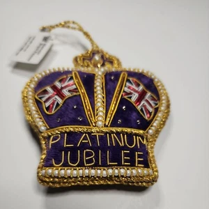 Historic Royal Palaces Queen Elizabeth Platinum Jubilee Ornament Crown Royal new - Picture 1 of 12