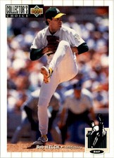 1994 Collector's Choice Oakland Athletics Baseball Card #574 Bob Welch