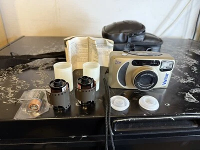 Vivitar PZ 3140 Point & Shoot 38-140mm Zoom Film Camera w/Case/ Battery/ Manual/ - Image 1 of 4