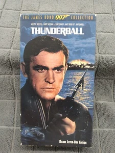 James Bond 007 Thunder Ball 1995 VHS Sean Connery VHS Deluxe Briefkasten Edition - Bild 1 von 3