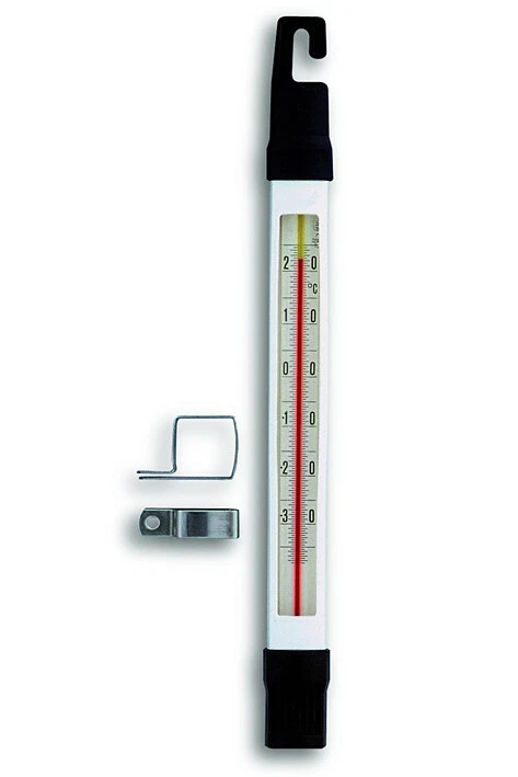 KARL HECHT GMBH & CO. KG Tiefkühlthermometer, amtlich geeicht mit Halter, -35°C bis +25°C
