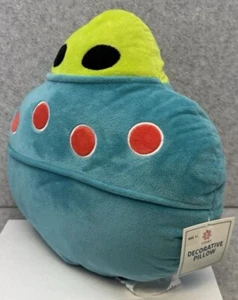 Target Bullseye UFO Alien Pillow 2024 Halloween Plush Alien Flying Saucer - Picture 1 of 6