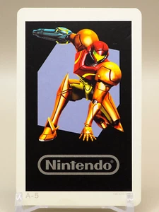 Samus Aran Metroid Nintendo 3DS AR Card A-5 From Japan H927 - Picture 1 of 10