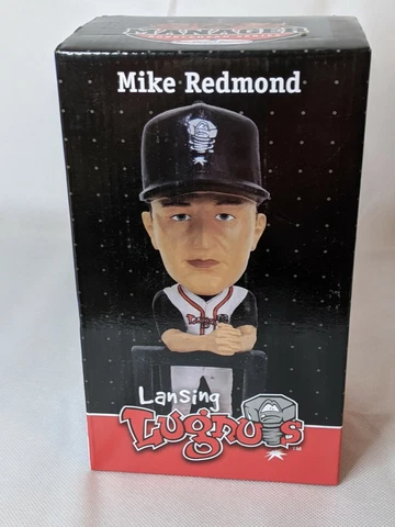 2011 LANSING LUGNUTS MIKE REDMOND "MANAGER SERIES" SGA BOBBLEHEAD ~ NIB Cover