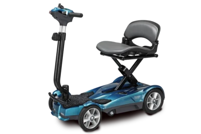 EN STOCK - EV Rider AF 4W Scooter de Movilidad Plegable Automático - 51 LBS - Azul Foto 1 de 3