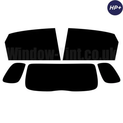 For Fiat 500L 5-door 2012+ Carbon Pre Cut Window Tint 5% Limo Premium 2-ply HP+ - Image 1 of 4