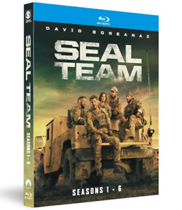 SEAL TEAM Seasons 1-6 BLU-RAY Series - the Complete Season 1 2 3 4 5 6 - NEW!!