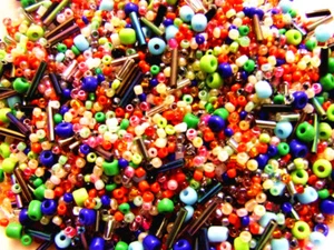 Mixed Colourful Seed beads bugle glass ceramic bead 10/0,11/0,6/0,2-9mm Assorted - Picture 1 of 10
