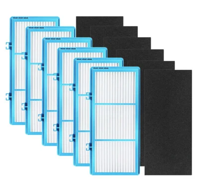 HEPA HAPF30AT + Juego de filtros de carbono para purificador de aire Claritin CAP531-U, CAP529-U Foto 1 de 4