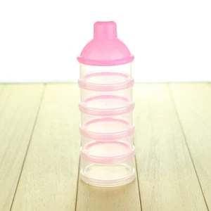 US 3-5 Layers Baby Milk Powder Formula Dispenser Stackable Storage Container Box - Picture 1 of 33