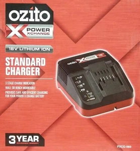 Ozito Power X Change 18V Lithium Battery Standard Charger Charge Indicator Mount - Picture 1 of 1