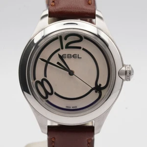 EBEL ONDE DAMEN UHR 32MM STAHL VINTAGE MIT STAHL QUARTZ PERLMUTT MOP - Bild 1 von 9