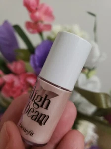 Benefit HIGH BEAM Satiny pink highlighter 0.13oz/4ml Deluxe Size w/o Box - Picture 1 of 11