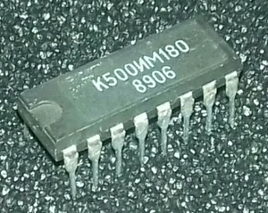 1pcs K500IM180 = MC10180 ECL DUAL 2 BIT ADDER/ SUBTRACTOR SOVIET PRODUCTION - Picture 1 of 1