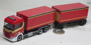 Herpa 958684 Scania CR20 ND WLF Abrollcontainer-Hz " Feuerwehr Dortmund " - Bild 1 von 3