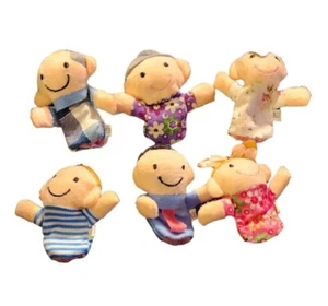 Markenlos 6 Personen Familie Puppe Spielzeug Set Lehrer Hausunterricht - Bild 1 von 8