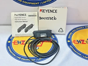 Keyence FS-N10 Series Digital Fiber Sensor New in FACTORY Box Fast Shipping 1pcs - Picture 1 of 2