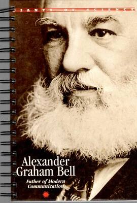 Journal - Made from "Alexander Graham Bell" recycled book Cover - Image 1 of 3