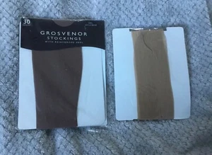 ARISTOC - GROSVENOR STOCKINGS Gentle Smoke Sz Small & AUTOGRAPH TIGHTS - BNIP - Picture 1 of 10