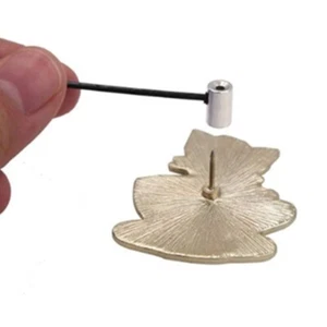 Lock Pin Back for Latch with Wrench 9x6mm Needle Backs Special Back Buckle - Picture 1 of 8
