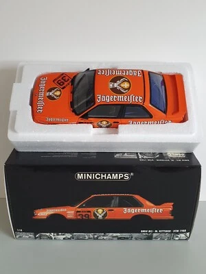 Minichamps BMW M3 M. Ketterer DTM 1988 Jägermeister Metall Modell Fahrzeug 1:18 - Bild 1 von 4