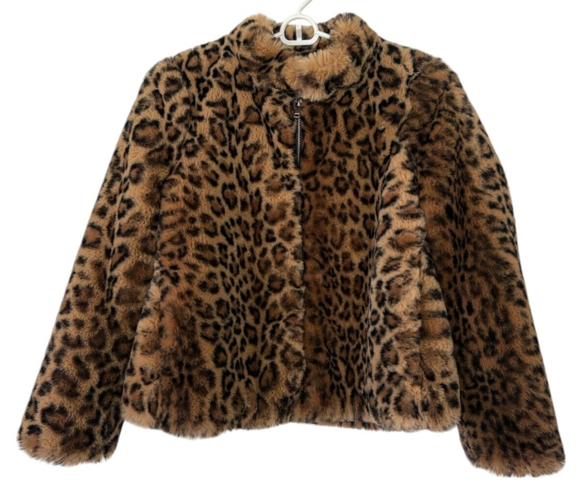 Zara Animal Print Faux Fur Outer Shell Coats, Jackets Zara Animal Print Faux Fur Outer Shell Coats, Jackets