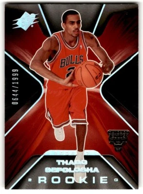 2006-07 SPx Thabo Sefolosha Rookie 0644/1999 #107 Chicago Bulls - Image 1 of 2