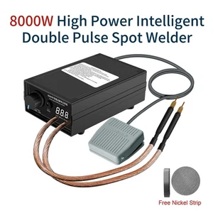 Paquete de baterías de iones de litio 8000 W 8000 Kit de mini máquina de soldadura por puntos - Imagen 1 de 18