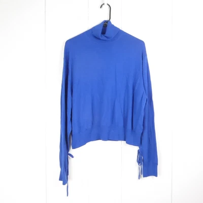 Uniqlo JW Anderson Sweater Womens SZ L Wool Turtleneck Preppy Business Casual - Image 1 of 4