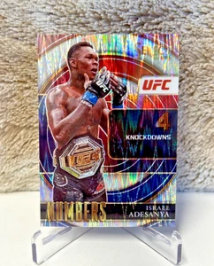 2022 Panini Select UFC - Israel Adesanya Numbers Prizm #9 - Bild 1 von 2