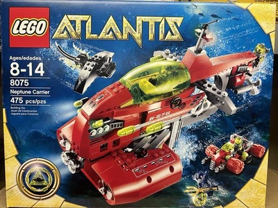 LEGO 8075 - Atlantis: Neptune Carrier - BRAND NEW SEALED RARE VINTAGE SUBMARINE - Image 1 of 4