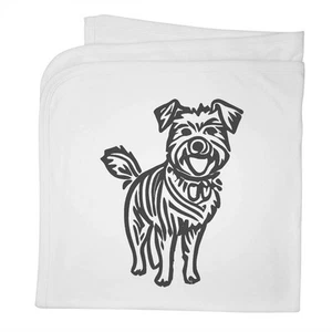"Cairn Terrier Dog" Bawełniany kocyk dziecięcy / szal (BY00032951) - Zdjęcie 1 z 2