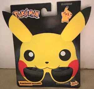Gafas de sol Pokemon Pikachu Sun-Staches 100 % protección UV/resistentes a las roturas NUEVO - Imagen 1 de 1