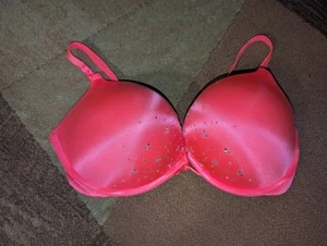 Victoria’s Secret Push-up-BH Miraculous Plunge 38 D Pink Bombshell Add 2 Cups - Bild 1 von 5